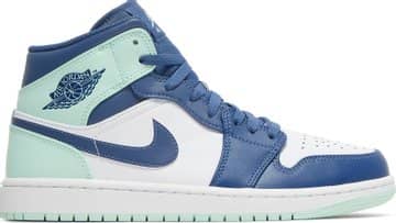 Jordan 1 Mid Mystic Navy Mint Foam