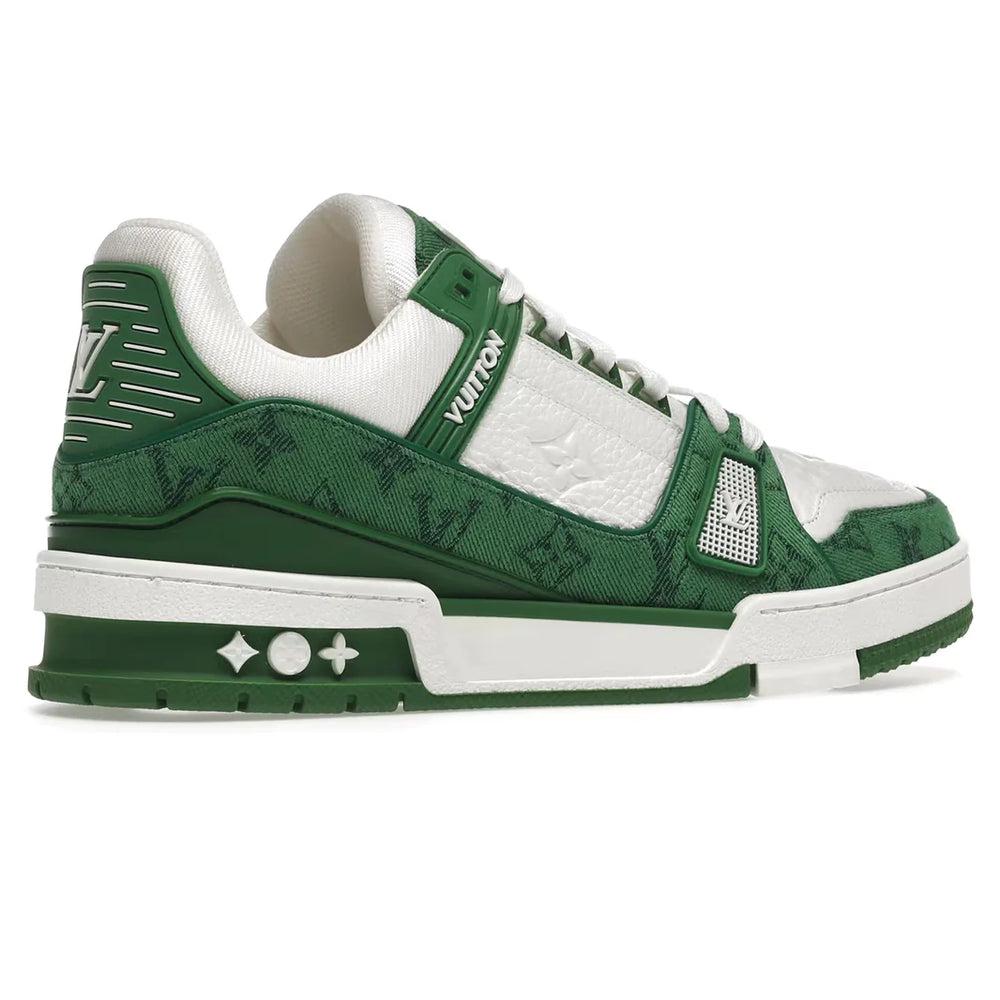 Sneaker Louis Vuitton monogram Trainer white/green