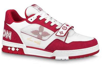 Sneaker LV Trainer white/red